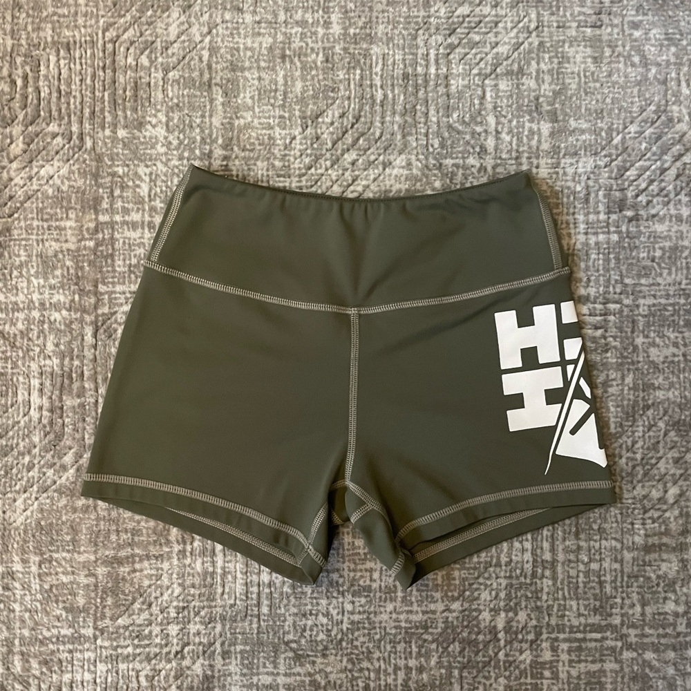 Hawaii’s Finest Olive Green Workout Shorts